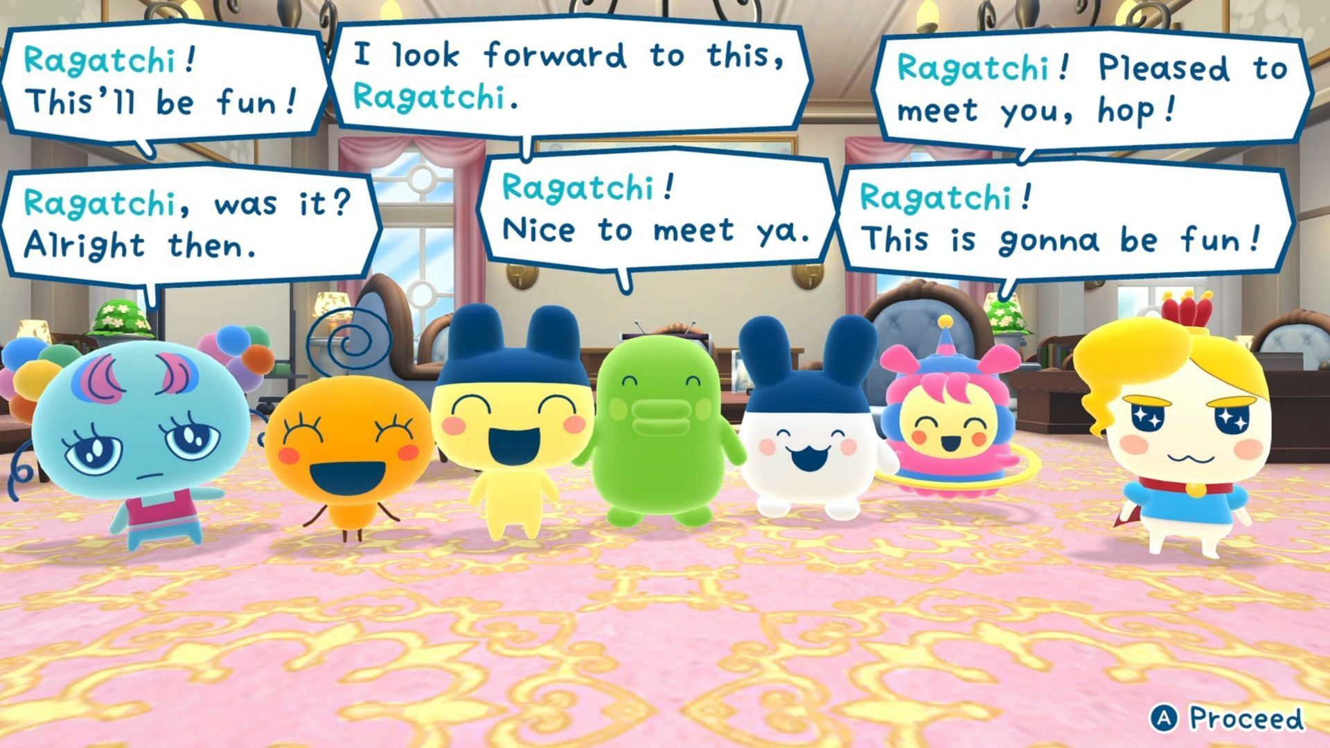 All hail the latest Tamagotchi - Ragatchi! (Image via Bandai Namco)